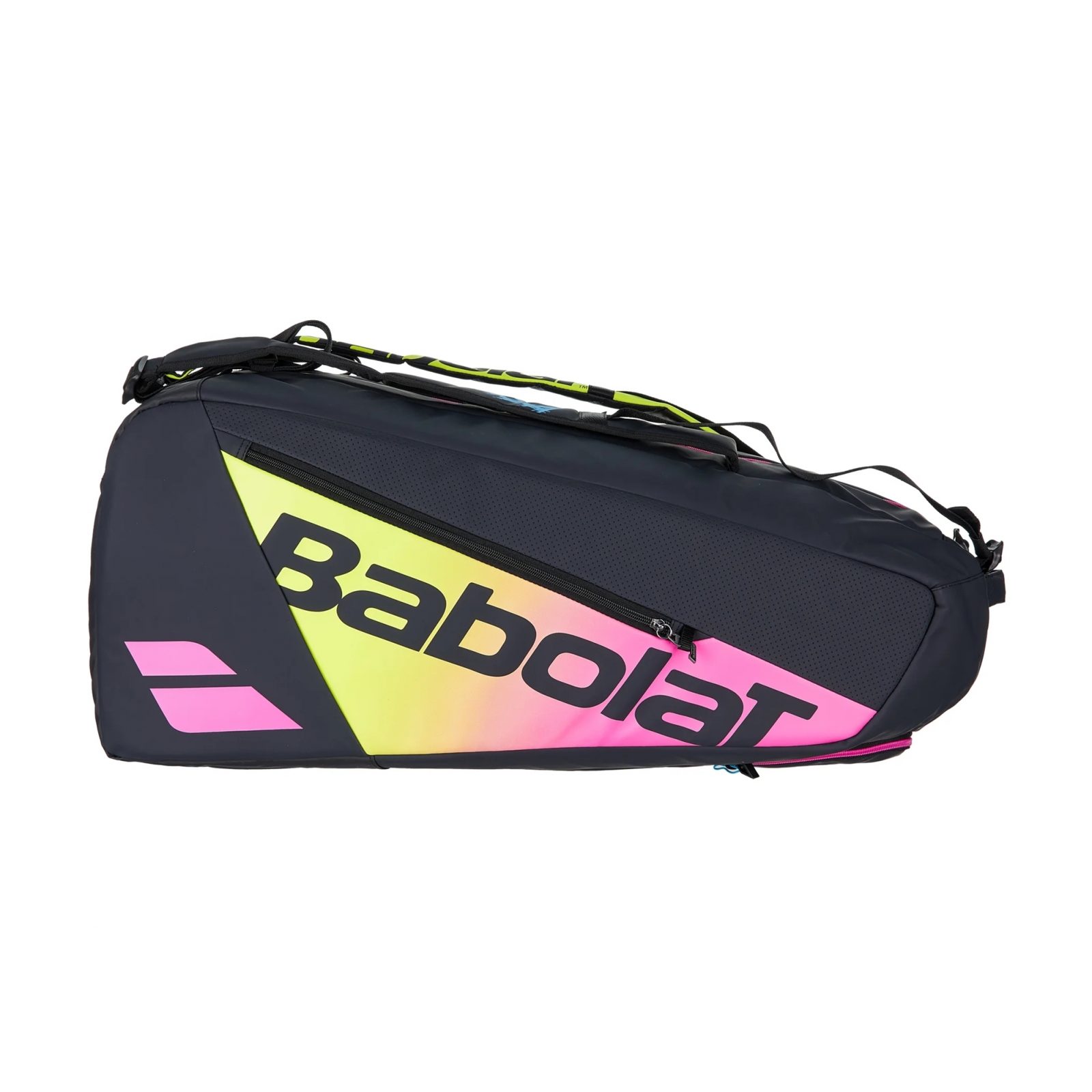 Babolat Rh Pure Aero Rafa Tennis Bag Blue Yellow Pink