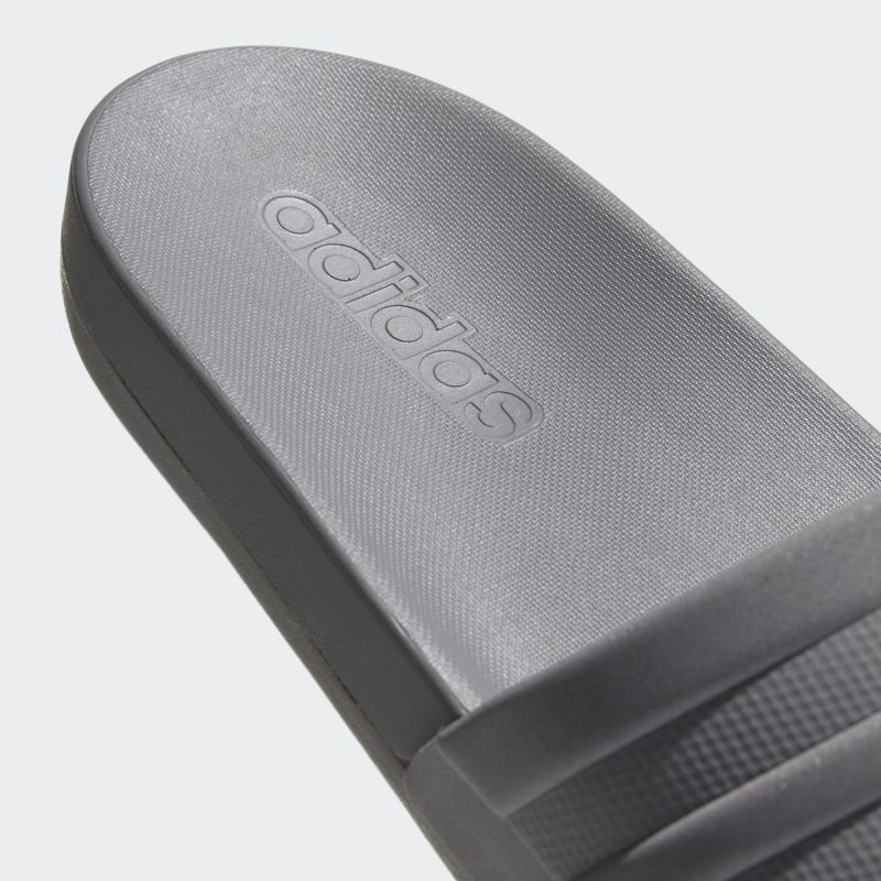 Adidas รองเท้าแตะ Adilette Comfort Slides | Grey Three/Grey Three/Grey Three ( S80977 ) - Image 8