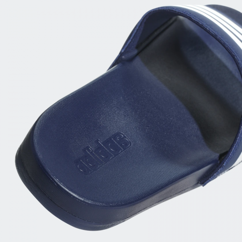 Adidas รองเท้าแตะ Adilette Comfort Slides | Dark Blue/Cloud White/Dark Blue ( B42114 ) - Image 8