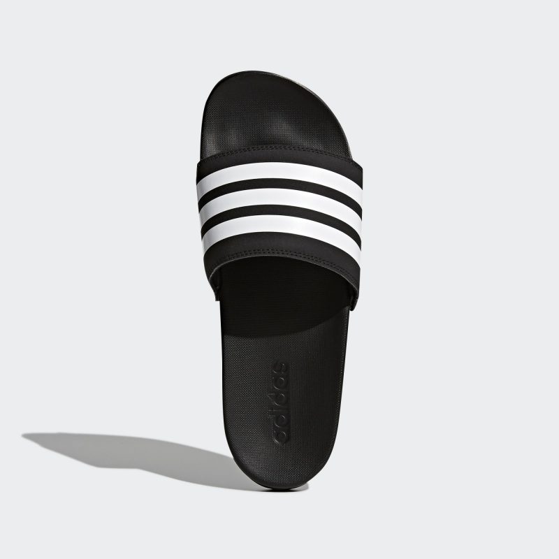 Adidas รองเท้าแตะ Adilette Cloudfoam Plus Stripes | Core Black/Cloud White/Core Black ( AP9971 ) - Image 5