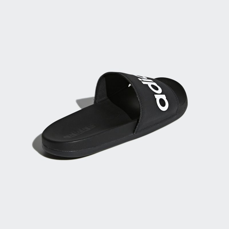 Adidas รองเท้าแตะ Adilette Comfort Slides | Core Black/Cloud White/Core Black ( B42207 ) - Image 3