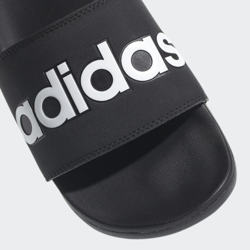 Adidas รองเท้าแตะ Adilette Comfort Slides | Core Black/Cloud White/Core Black ( B42207 ) - Image 7