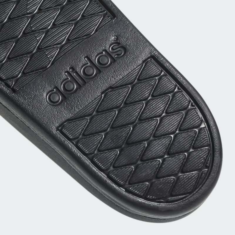 Adidas รองเท้าแตะ Adilette Comfort Slides | Core Black/Cloud White/Core Black ( B42207 ) - Image 9