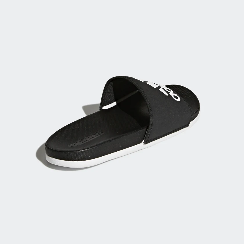 Adidas รองเท้าแตะ Adilette Comfort Slides | Core Black/Cloud White/Core Black ( CG3427 ) - Image 3