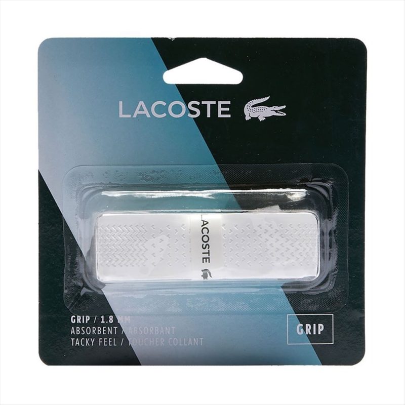 Lacoste เทปพันด้าม/กริ๊ปพันด้ามไม้เทนนิส Replacement Grip Tape Racket Tennis | White ( 51LACGRI21 ) - Image 2