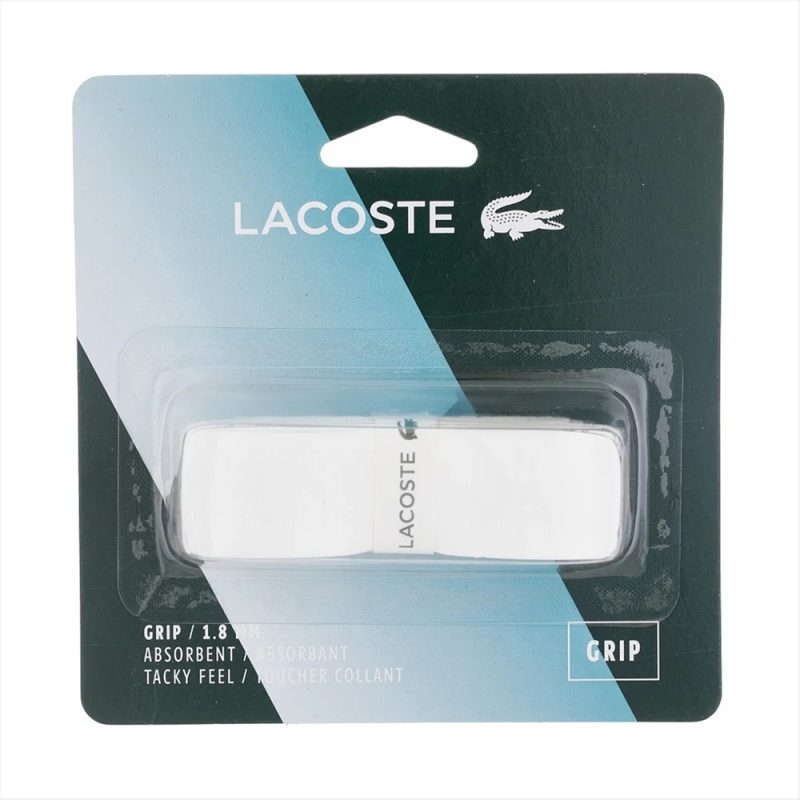 Lacoste เทปพันด้าม/กริ๊ปพันด้ามไม้เทนนิส Replacement Grip Tape Racket Tennis | White ( 51LACGRI21 ) - Image 3