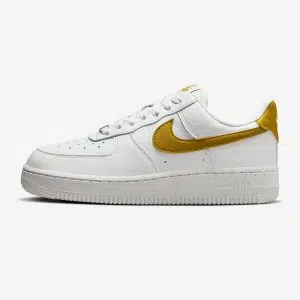 Nike รองเท้าผ้าใบผู้หญิง Air Force 1 '07 | Summit White/Metallic Silver/Bronzine ( DV3808-101 )