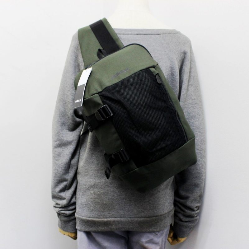 Adidas กระเป๋าสะพายข้าง Crossbody Bag | Night Cargo/Black/Black ( DW9076 ) - Image 8