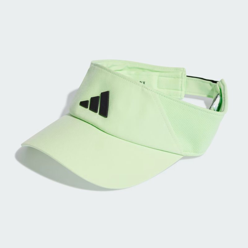 Adidas หมวกเทรนนิ่ง AEROREADY Visor | Semi Green Spark/Black ( IP2769 )