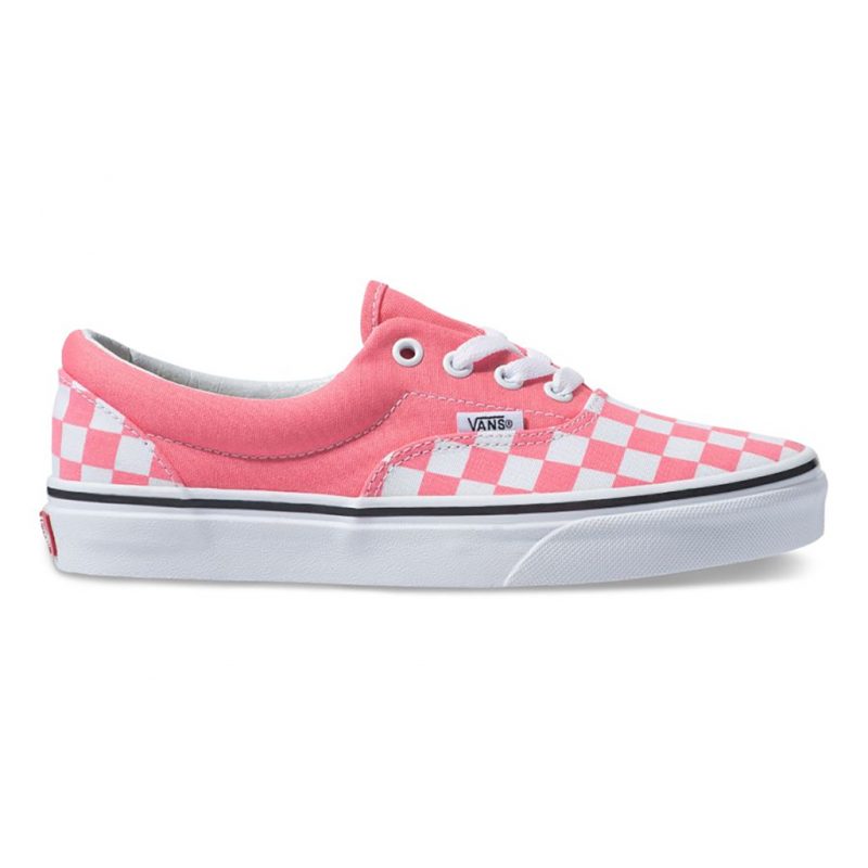 Vans รองเท้าผ้าใบ Era Checkerboard | Strawberry Pink/True White ( VN0A38FRVOX )