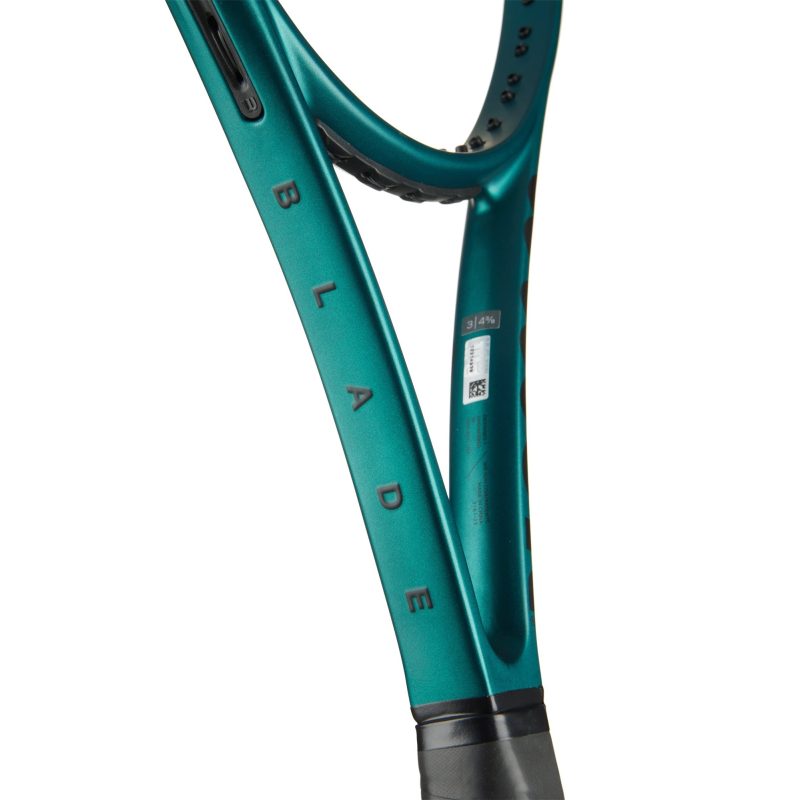 Wilson ไม้เทนนิส Blade 100UL V9 Tennis Racket FRM2 4 1/4 | Racing Green ( WR150211U2 ) - Image 3