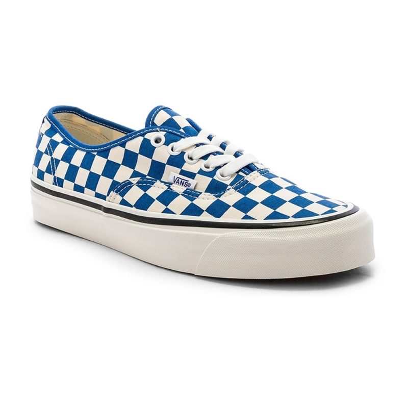 Vans รองเท้าผ้าใบ Authentic 44 DX Anaheim Factory | Og Blue/Check ( VN0A38ENVKX ) - Image 3