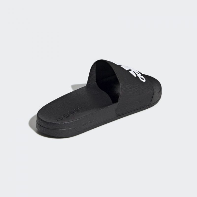 Adidas รองเท้าแตะ Adilette Shower Slides | Core Black/Cloud White/Core Black ( F34770 ) - Image 3