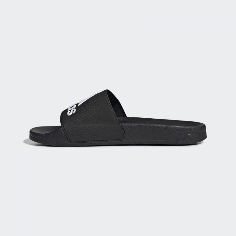 Adidas รองเท้าแตะ Adilette Shower Slides | Core Black/Cloud White/Core Black ( F34770 ) - Image 4