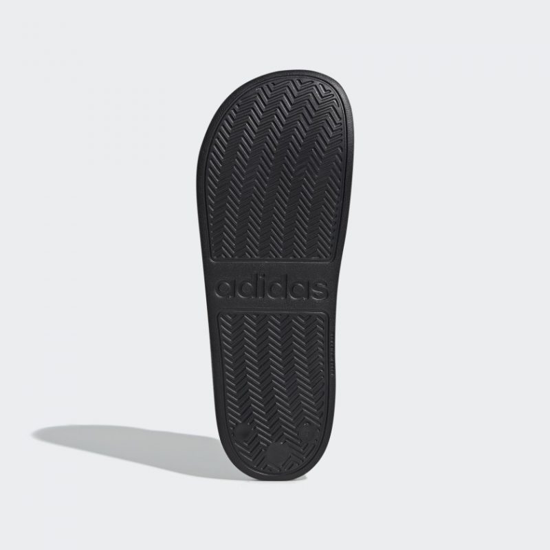 Adidas รองเท้าแตะ Adilette Shower Slides | Core Black/Cloud White/Core Black ( F34770 ) - Image 6
