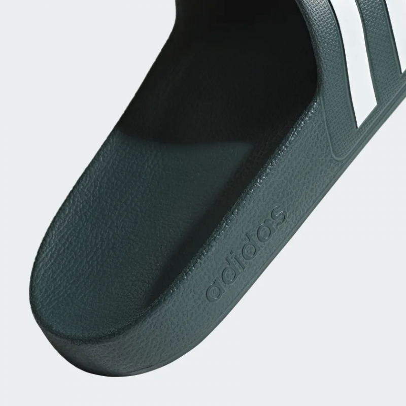 Adidas รองเท้าแตะ Adilette Aqua Slides | Legend Ivy/Cloud White/Legend Ivy ( F35537 ) - Image 8