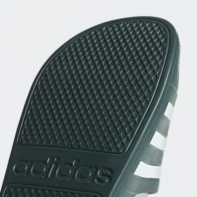 Adidas รองเท้าแตะ Adilette Aqua Slides | Legend Ivy/Cloud White/Legend Ivy ( F35537 ) - Image 9