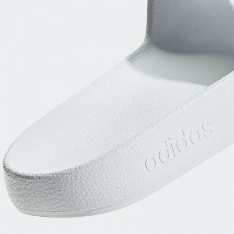 Adidas รองเท้าแตะ Adilette Aqua Slides | Cloud White/Core Black/Cloud White ( F35539 ) - Image 9