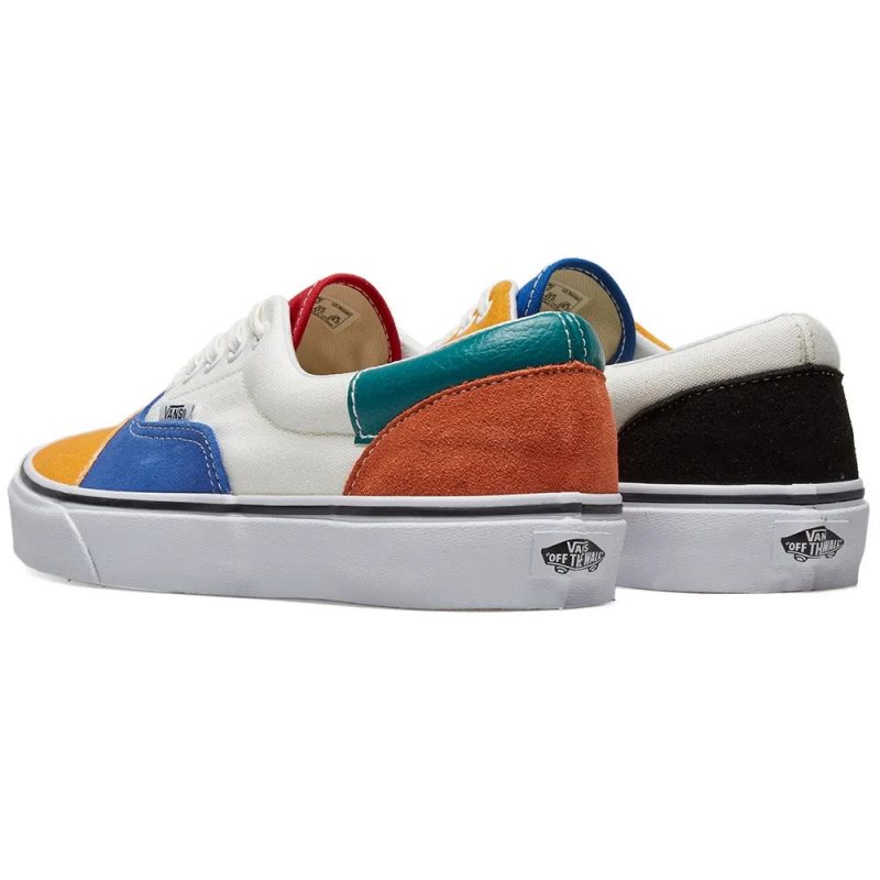 Vans รองเท้าผ้าใบ Era Patchwork | Multi/True White ( VN0A38FRVMF ) - Image 4