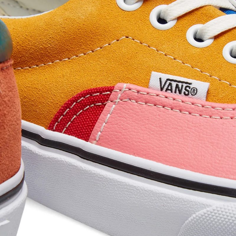 Vans รองเท้าผ้าใบ Era Patchwork | Multi/True White ( VN0A38FRVMF ) - Image 11