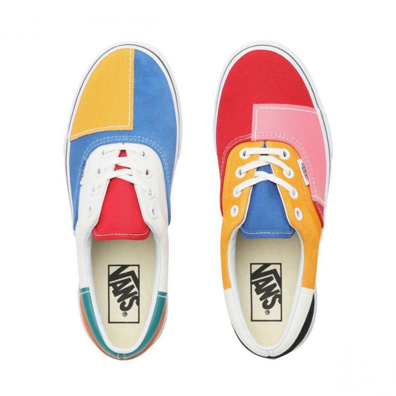 Vans รองเท้าผ้าใบ Era Patchwork | Multi/True White ( VN0A38FRVMF ) - Image 14