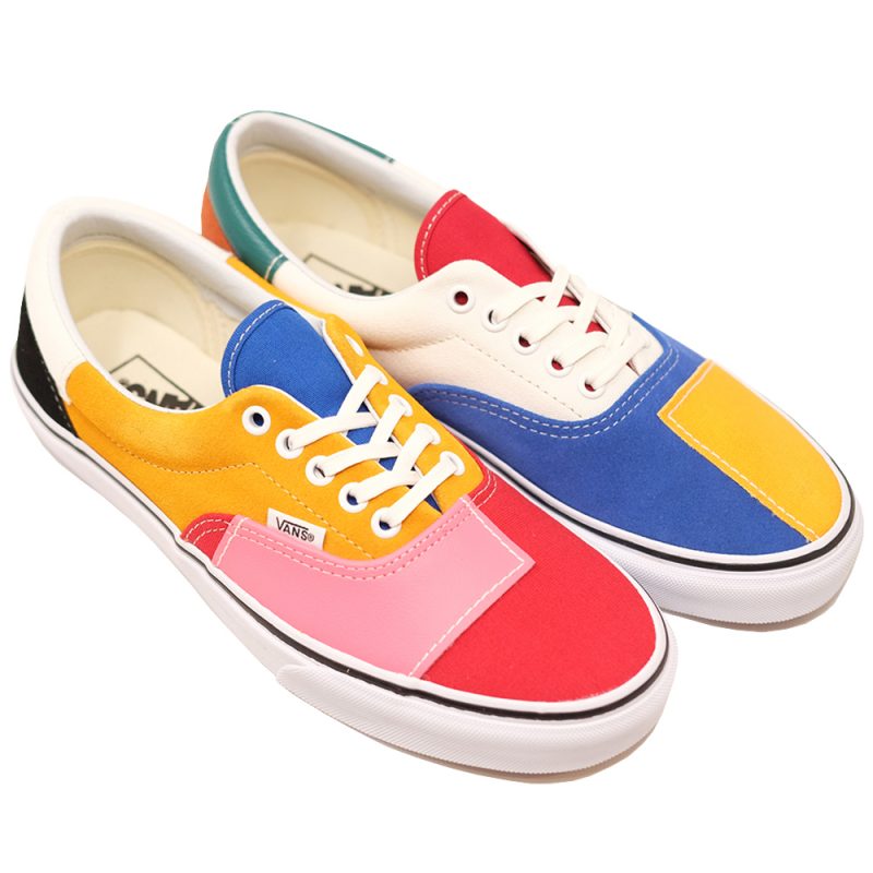Vans รองเท้าผ้าใบ Era Patchwork | Multi/True White ( VN0A38FRVMF ) - Image 13