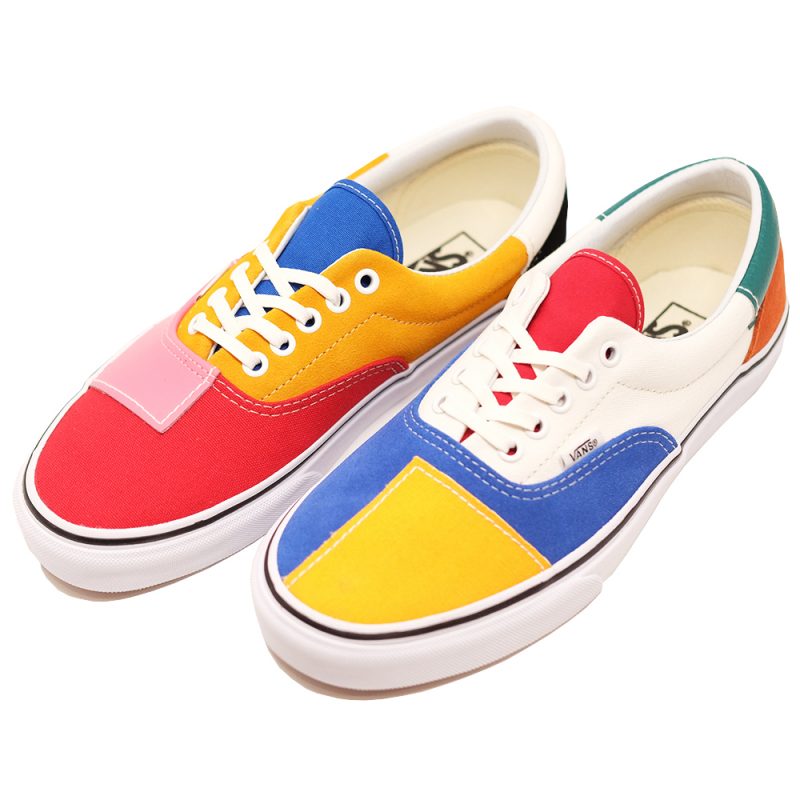 Vans รองเท้าผ้าใบ Era Patchwork | Multi/True White ( VN0A38FRVMF ) - Image 12