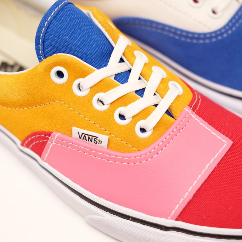 Vans รองเท้าผ้าใบ Era Patchwork | Multi/True White ( VN0A38FRVMF ) - Image 10