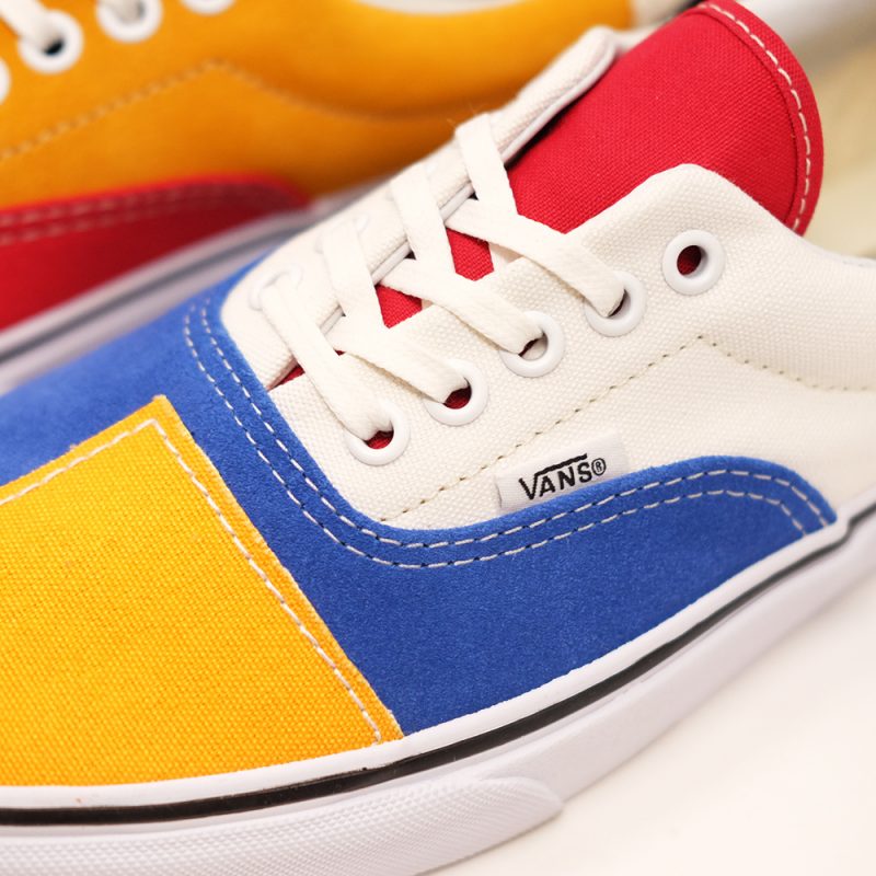 Vans รองเท้าผ้าใบ Era Patchwork | Multi/True White ( VN0A38FRVMF ) - Image 9