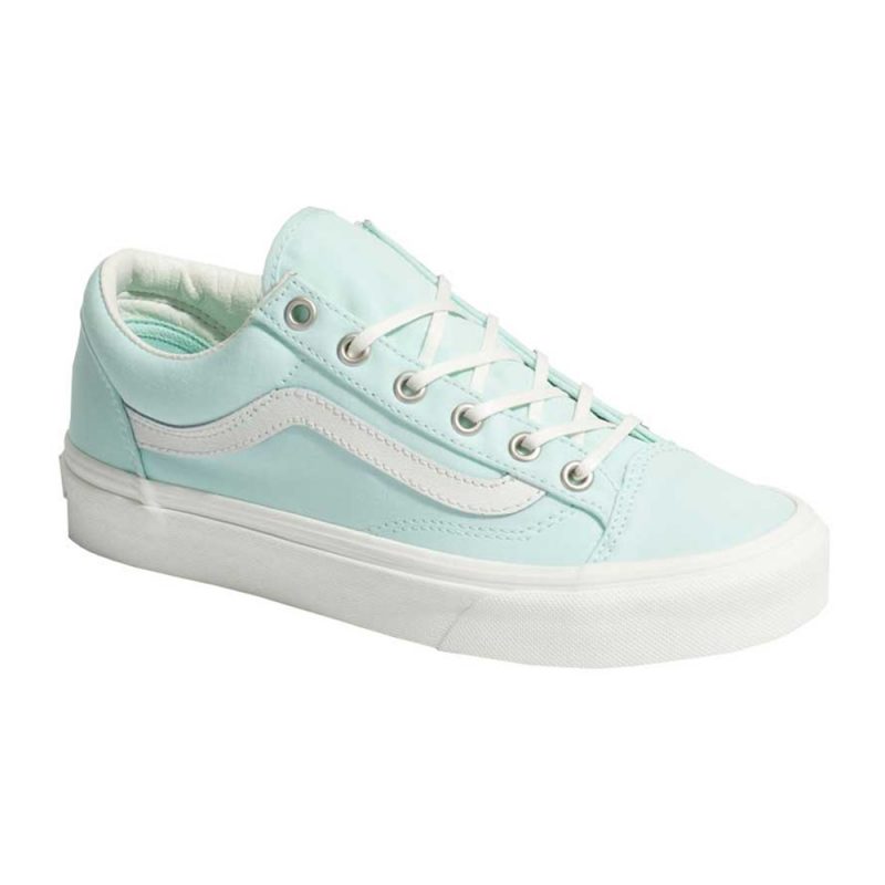 Vans รองเท้าผ้าใบ Style 36 Brushed Twill | Soothing Sea/Snow White ( VN0A3DZ3VLP ) - Image 3