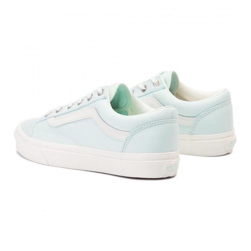 Vans รองเท้าผ้าใบ Style 36 Brushed Twill | Soothing Sea/Snow White ( VN0A3DZ3VLP ) - Image 4