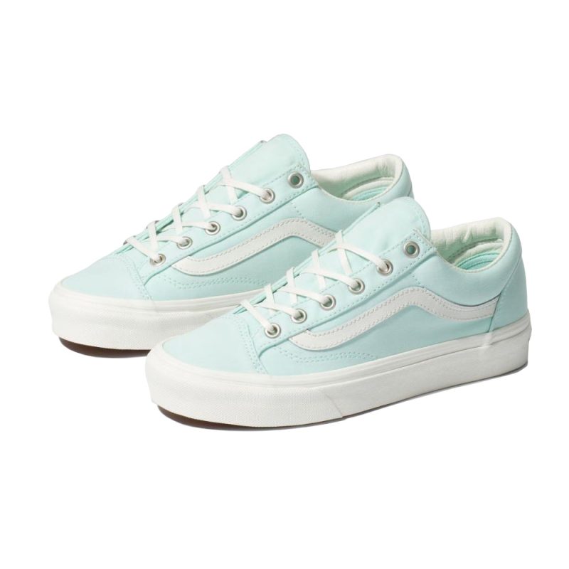 Vans รองเท้าผ้าใบ Style 36 Brushed Twill | Soothing Sea/Snow White ( VN0A3DZ3VLP ) - Image 5