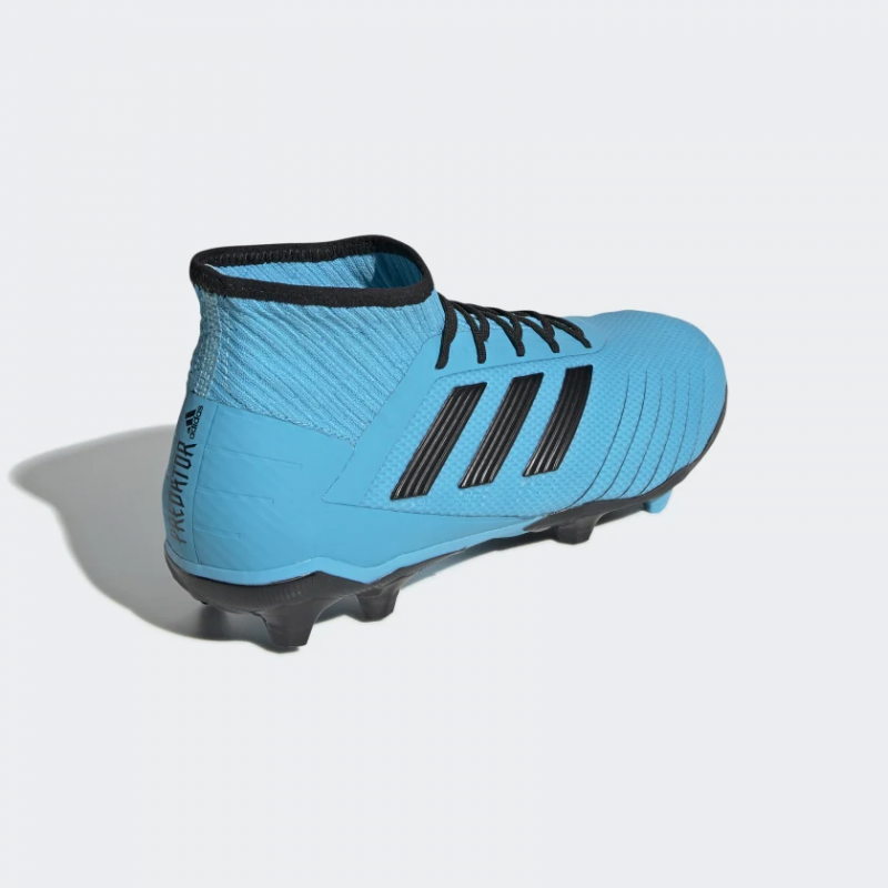 Adidas รองเท้าฟุตบอล / สตั๊ด Predator 19.2 FG | Bright Cyan/Core Black/Solar Yellow ( F35604 ) - Image 4