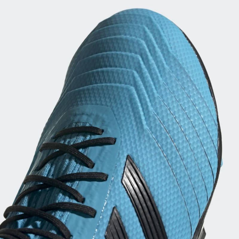 Adidas รองเท้าฟุตบอล / สตั๊ด Predator 19.2 FG | Bright Cyan/Core Black/Solar Yellow ( F35604 ) - Image 8
