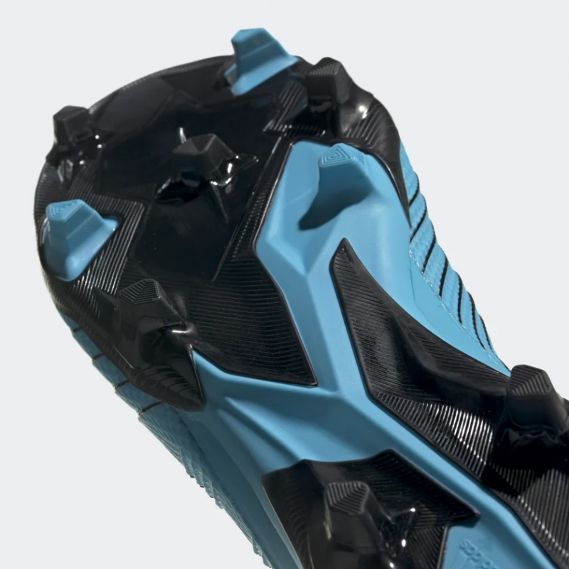 Adidas รองเท้าฟุตบอล / สตั๊ด Predator 19.2 FG | Bright Cyan/Core Black/Solar Yellow ( F35604 ) - Image 10