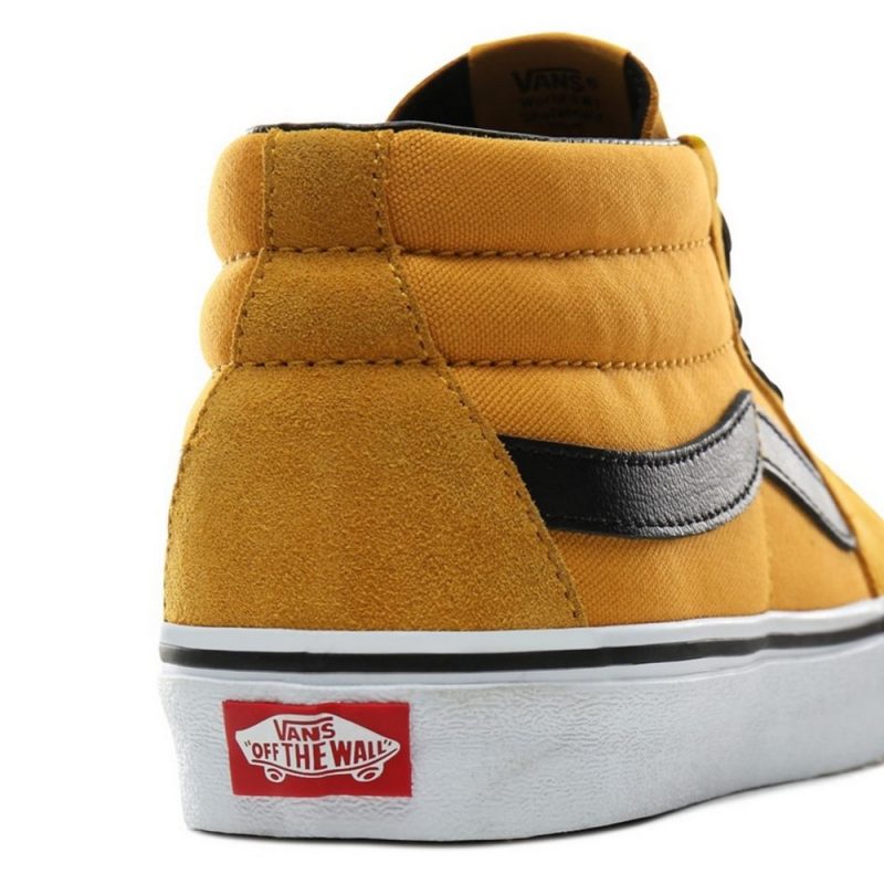 Vans รองเท้าผ้าใบ Sk8-Mid | Mango Mojito/True White ( VN0A3WM3VYJ ) - Image 5