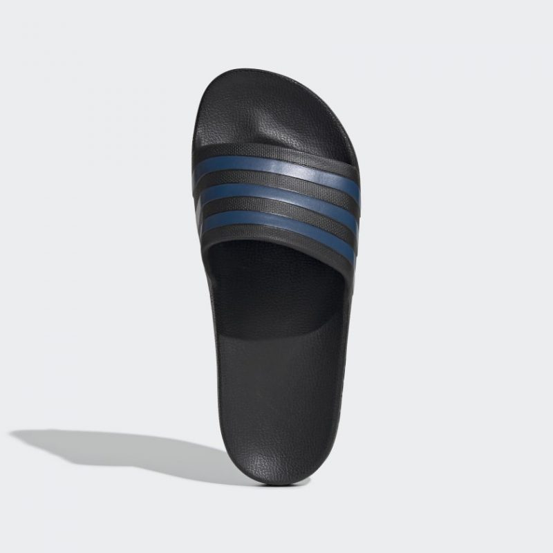 Adidas รองเท้าแตะ Adilette Aqua Slides | Core Black/Legend Marine/Core Black ( F35532 ) - Image 5