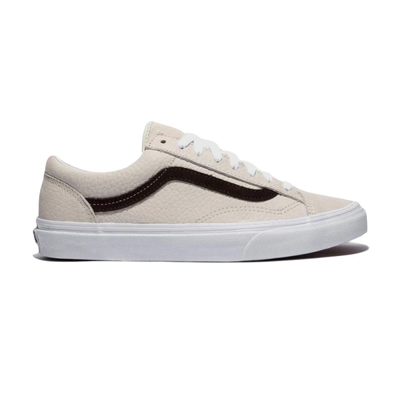 Vans รองเท้าผ้าใบ Style 36 | Grain Leather/White Asparagus ( VN0A3DZ3TWU )