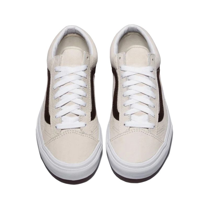 Vans รองเท้าผ้าใบ Style 36 | Grain Leather/White Asparagus ( VN0A3DZ3TWU ) - Image 4