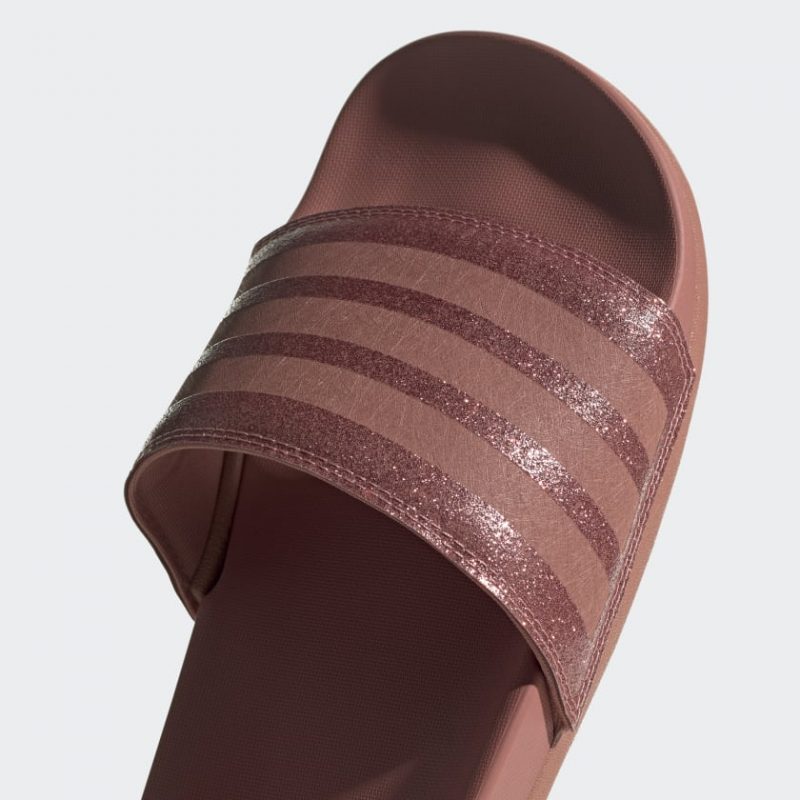 Adidas รองเท้าแตะ Adilette Comfort Slides | Raw Pink/Raw Pink/Raw Pink ( EE6816 ) - Image 7