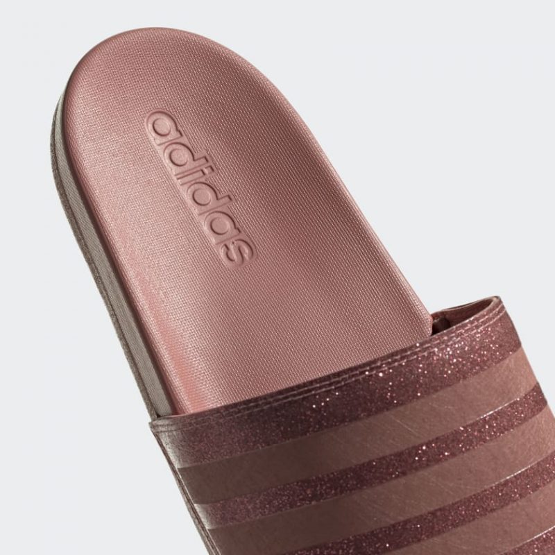 Adidas รองเท้าแตะ Adilette Comfort Slides | Raw Pink/Raw Pink/Raw Pink ( EE6816 ) - Image 8