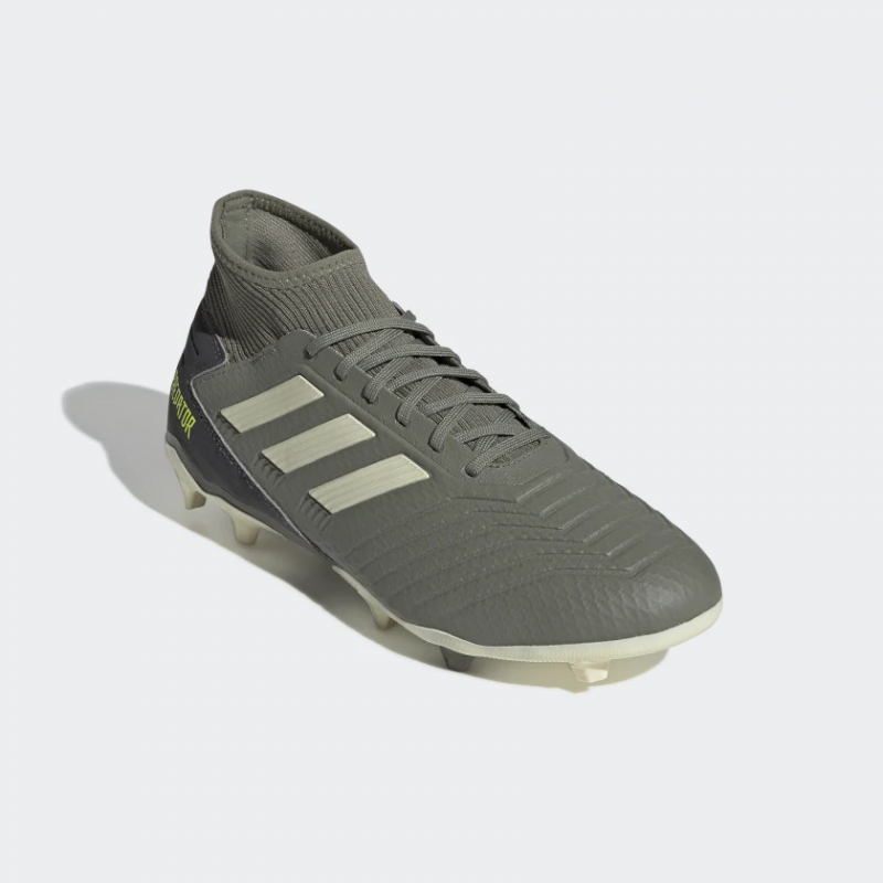 Adidas รองเท้าฟุตบอล / สตั๊ด Predator 19.3 FG | Legacy Green/Sand/Solar Yellow ( EF8208 ) - Image 3
