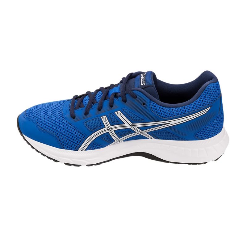 Asics รองเท้าวิ่งผู้ชาย Gel-Contend 5 | Imperial/White ( 1011A256-400 ) - Image 4
