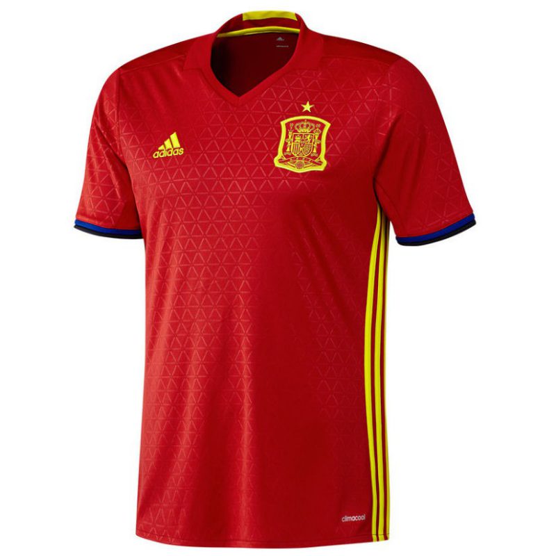 Adidas Spain Euro 2016 Home Jersey ( AI4411 )