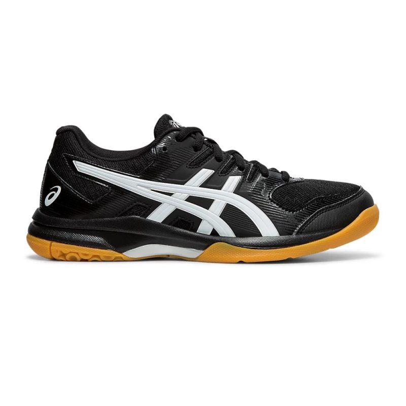 Asics รองเท้าแบดมินตันผู้หญิง Gel-Rocket 9 | Black/White ( 1072A034-001 )