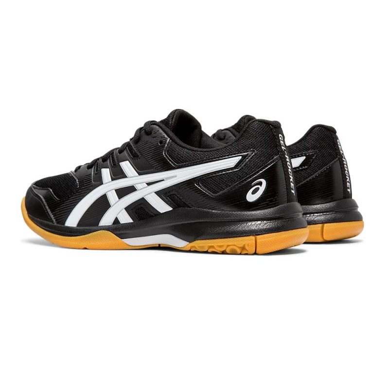 Asics รองเท้าแบดมินตันผู้หญิง Gel-Rocket 9 | Black/White ( 1072A034-001 ) - Image 3