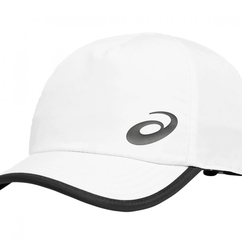 Asics หมวกเทนนิส Performance Cap | Brilliant White ( 3043A022-100 ) - Image 4