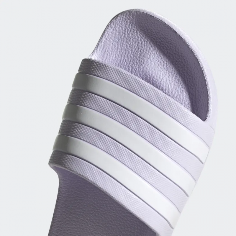 Adidas รองเท้าแตะ Adilette Aqua Slides | Purple Tint/Cloud White/Purple Tint ( EG1742 ) - Image 8