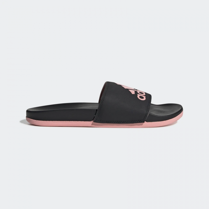 Adidas รองเท้าแตะ Adilette Comfort Slides | Core Black/Glow Pink/Core Black ( EG1866 )