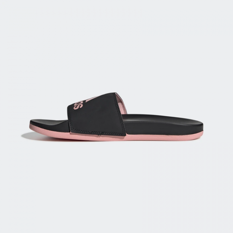 Adidas รองเท้าแตะ Adilette Comfort Slides | Core Black/Glow Pink/Core Black ( EG1866 ) - Image 4